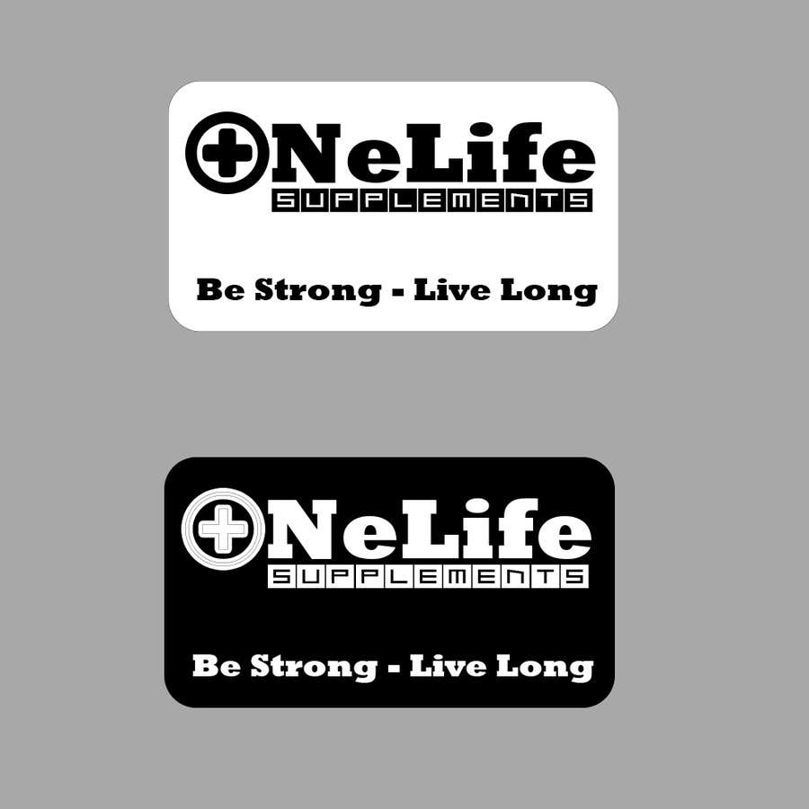 Inscrição nº 8 do Concurso para                                                 Design a Logo for a custom supplement brand: OneLife Supplements- TagLine Live Long
                                            