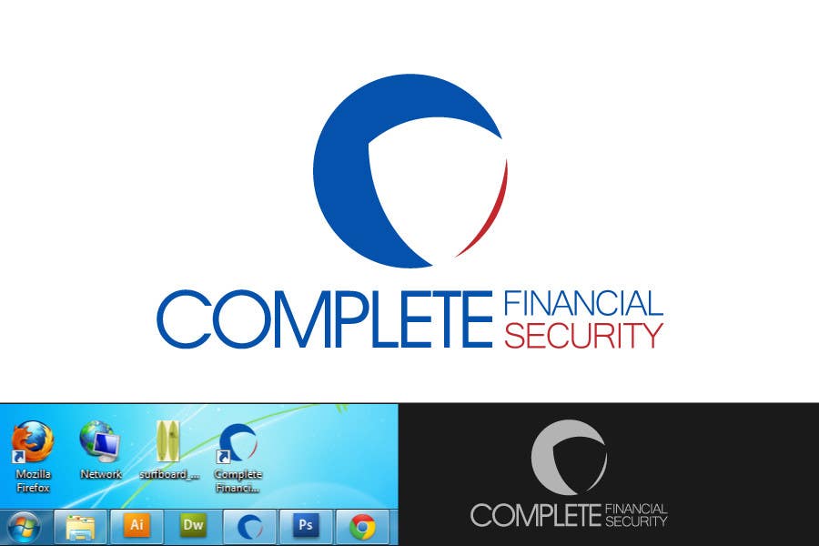Penyertaan Peraduan #359 untuk                                                 Logo Design for Complete Financial Security
                                            