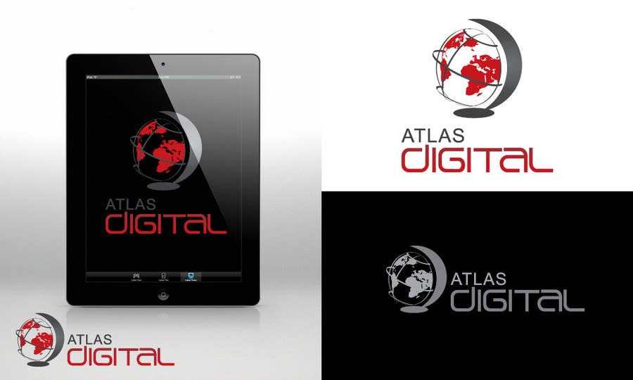 Tävlingsbidrag #146 för                                                 Improve a logo for Atlas digital
                                            