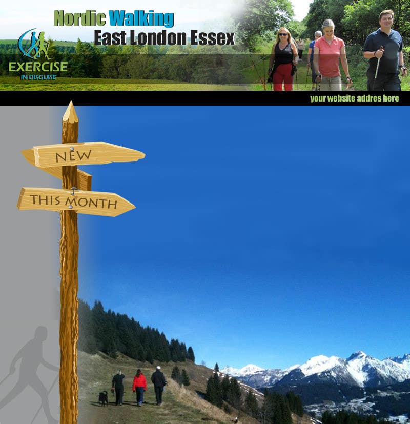 Contest Entry #30 for                                                 Design a Logo for Nordic Walking East London
                                            