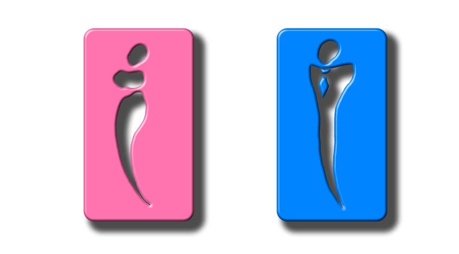 Contest Entry #30 for                                                 Design some contemporary male and female Icons
                                            
