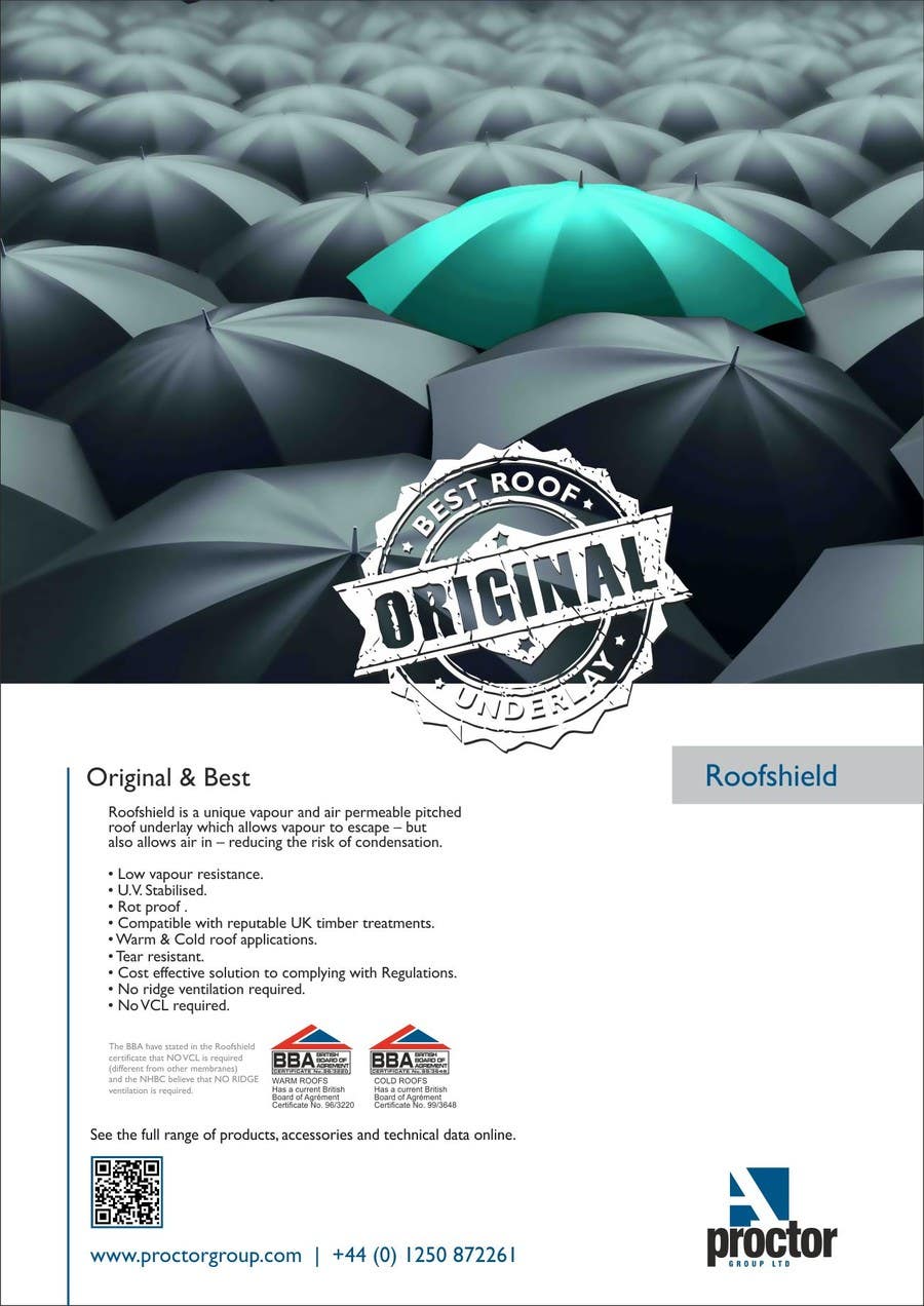 Inscrição nº 28 do Concurso para                                                 Design an Advertisement for Roofshield 2
                                            