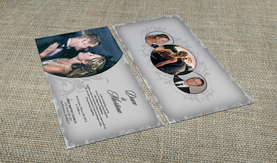 
                                                                                                                        Penyertaan Peraduan #                                            8
                                         untuk                                             Design von Drucksorten for Wedding Invitation Cards
                                        