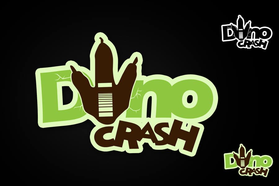 Contest Entry #31 for                                                 Logo for Dino Crash
                                            