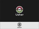 Ảnh thumbnail bài tham dự cuộc thi #119 cho                                                     Design a Logo for a product names Usher
                                                