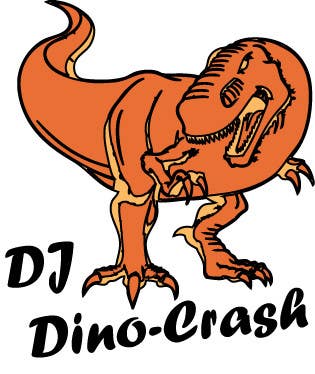 Participación en el concurso Nro.4 para                                                 Logo for Dino Crash (DJ)
                                            