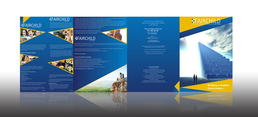 Kilpailutyö #12 kilpailussa                                                 Design a Brochure for Fairchild Group
                                            