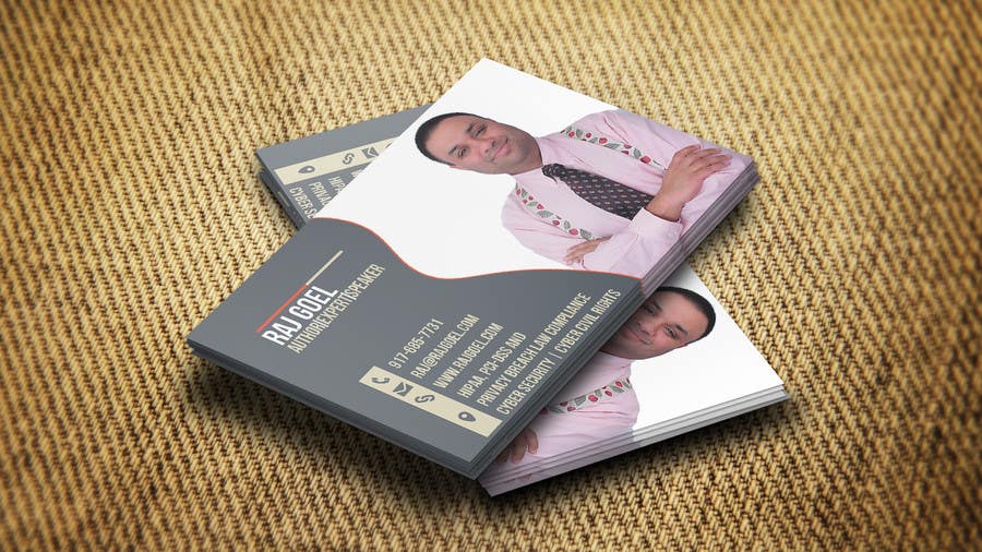 Inscrição nº 6 do Concurso para                                                 Design some Business Cards for Raj Goel
                                            