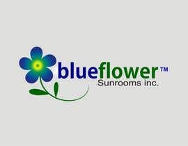 #247 para Logo Design for Blueflower TM Sunrooms Inc.  Windscreen/Sunrooms screen reduces 80% wind on deck por asifjano