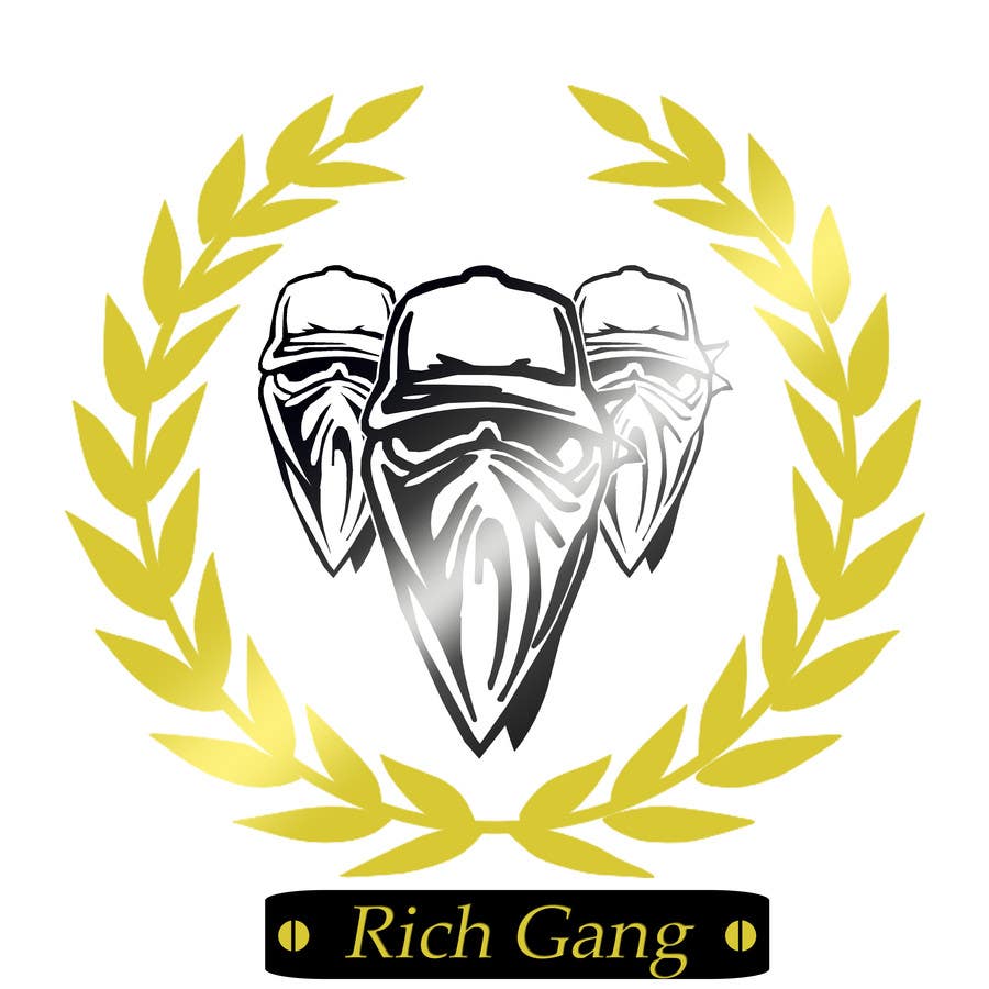 This is entry #51 by coldfire21 in a crowdsourcing contest Rich Gang Logo f...