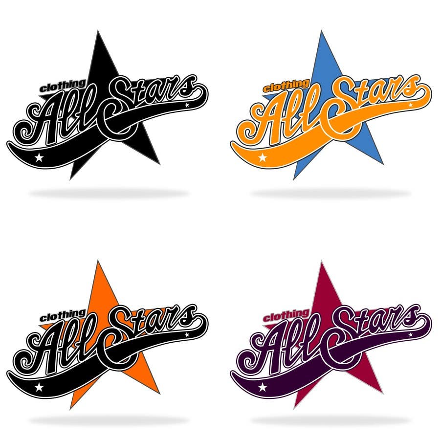 Proposition n°19 du concours                                                 Remake this logo in high quality but make it say "Clothing All Stars" Not "All Star"
                                            