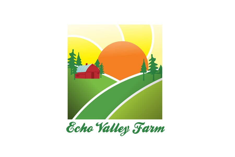 Penyertaan Peraduan #460 untuk                                                 Logo Design for Echo Valley Farm
                                            
