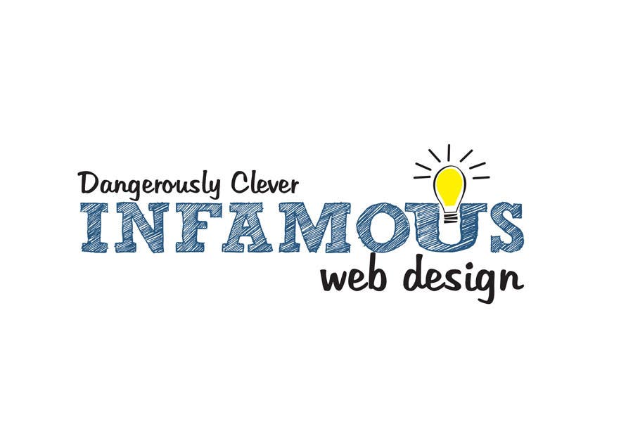 Wasilisho la Shindano #209 la                                                 Logo Design for infamous web design: Dangerously Clever
                                            