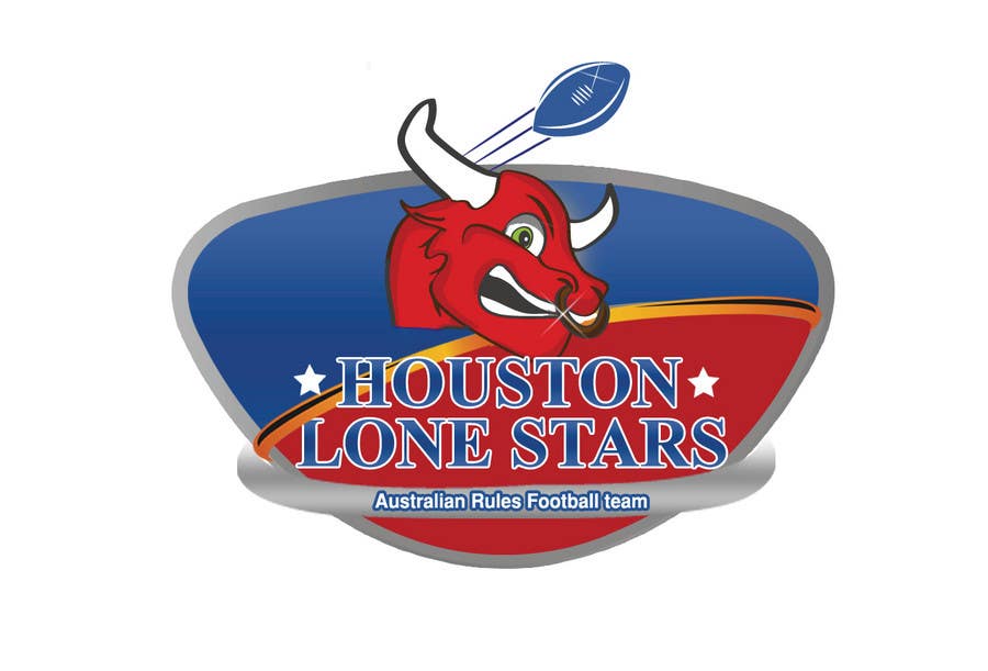 Συμμετοχή Διαγωνισμού #203 για                                                 Logo Design for Houston Lonestars Australian Rules Football team
                                            