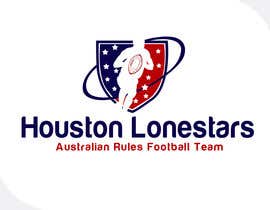 #192 untuk Logo Design for Houston Lonestars Australian Rules Football team oleh e2developer