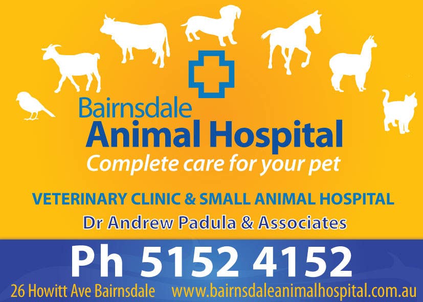 Inscrição nº 6 do Concurso para                                                 Graphic Design for Bairnsdale Animal Hospital
                                            