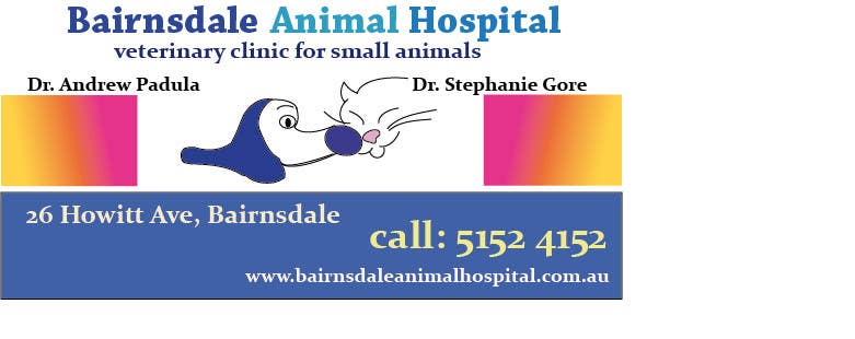 Contest Entry #7 for                                                 Graphic Design for Bairnsdale Animal Hospital
                                            