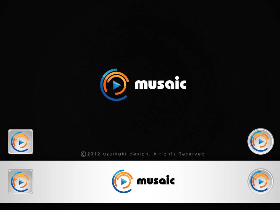 Penyertaan Peraduan #412 untuk                                                 Logo Design for Musaic Ltd.
                                            