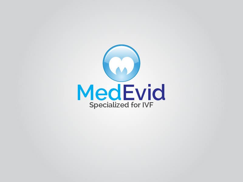 Kilpailutyö #75 kilpailussa                                                 Design logo for Medical system named "MedEvid", specialized for IVF
                                            