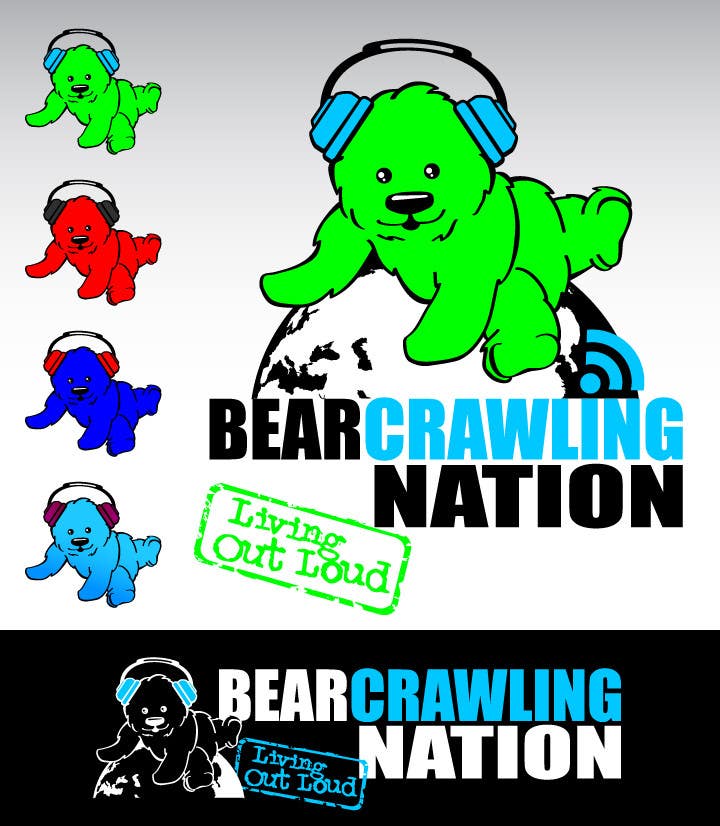 Penyertaan Peraduan #93 untuk                                                 Icon Design for BearCrawling Nation
                                            