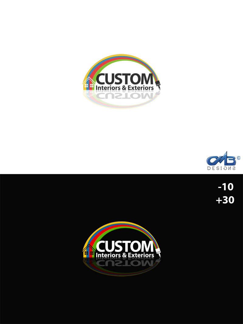 Inscrição nº 70 do Concurso para                                                 Design a Logo for Custom Interiors and Exteriors
                                            