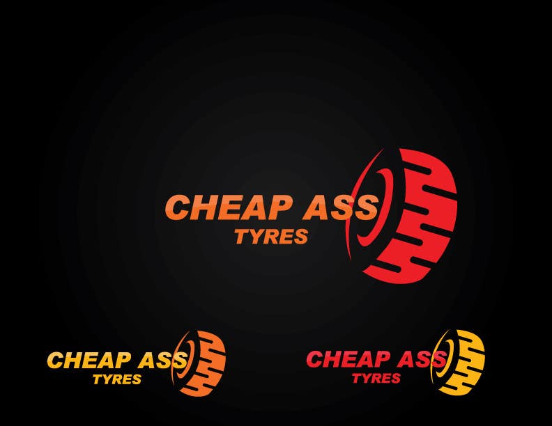 Proposition n°48 du concours                                                 Design a trademark logo for  "Cheap Ass Tires"
                                            