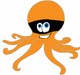 Miniatura de participación en el concurso Nro.15 para                                                     Design a bandit mask wearing octopus!
                                                
