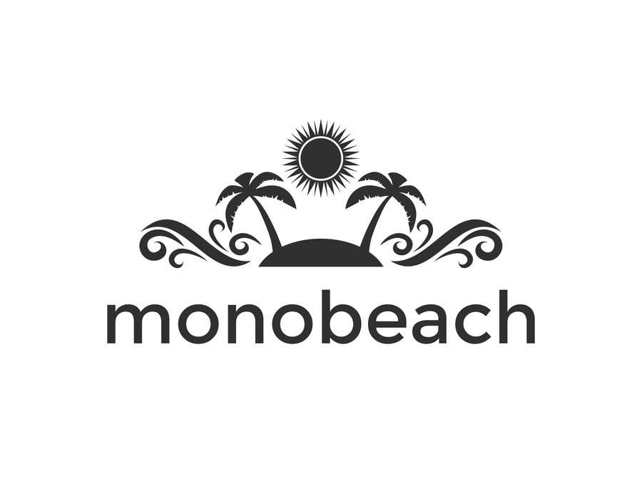 ผลงานการประกวด #28 สำหรับ                                                 design a logo for "monobeach"
                                            