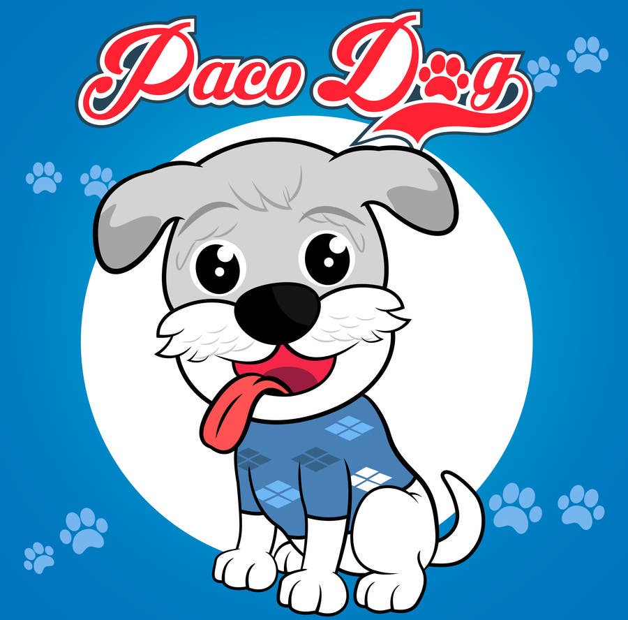 Конкурсна заявка №62 для                                                 Design a Logo for Paco Dog, Crea un logo para Paco Dog
                                            