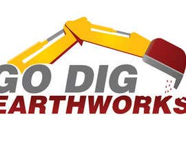 Nro 86 kilpailuun Logo &amp; Stationery Design for GO DIG EARTHWORKS käyttäjältä creativesweb