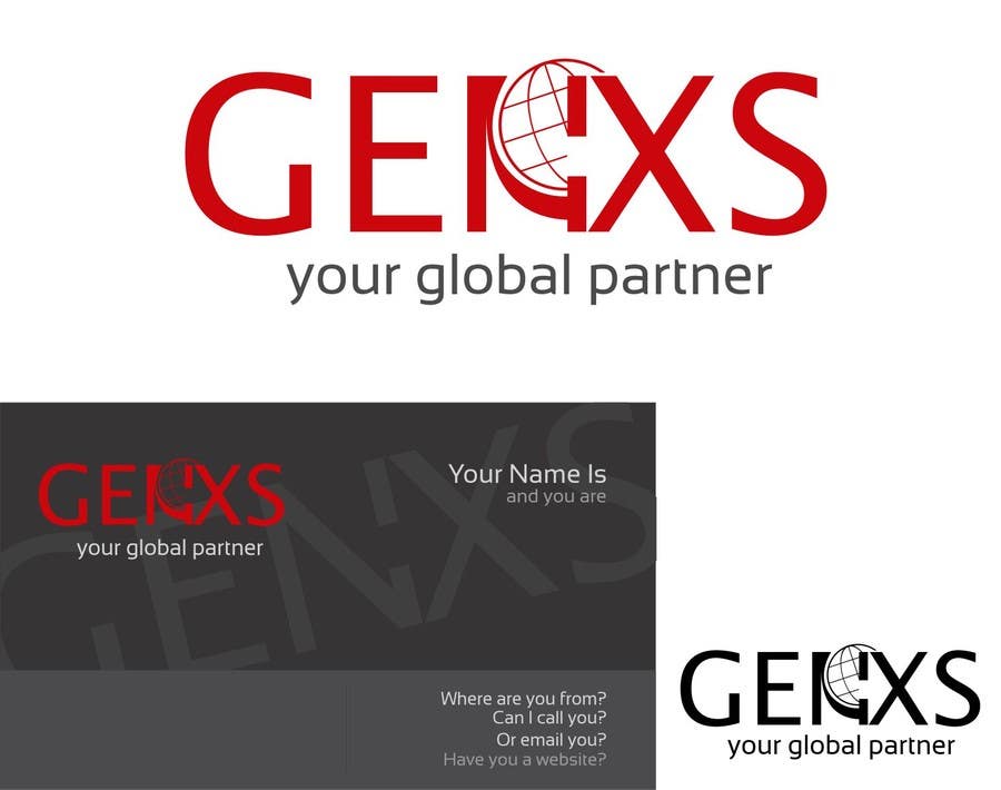 Penyertaan Peraduan #15 untuk                                                 Develop a Corporate Identity for Genxs
                                            