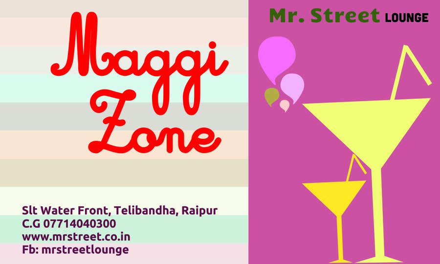 Contest Entry #40 for                                                 Design a Banner for MAGGI ZONE MENU
                                            