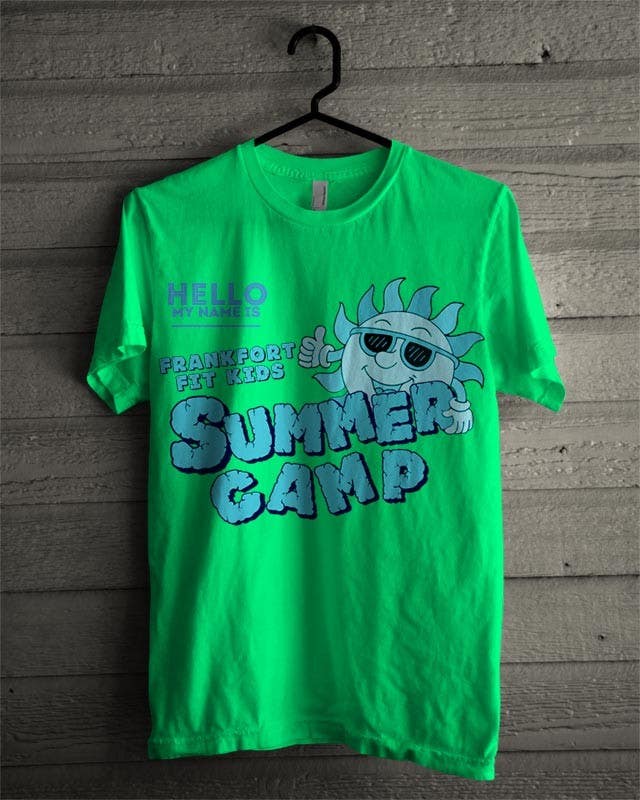 Příspěvek č. 64 do soutěže                                                 Kids Summer Camp T shirt design
                                            