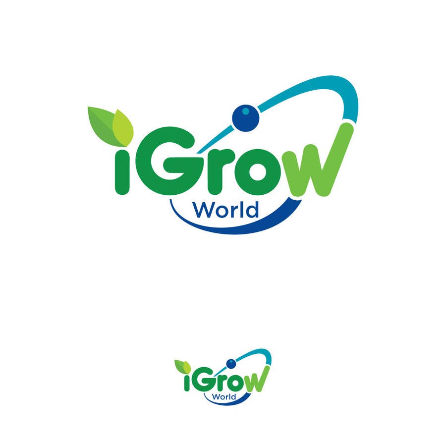 Inscrição nº 22 do Concurso para                                                 Make Logo Variation for "iGrow World"
                                            
