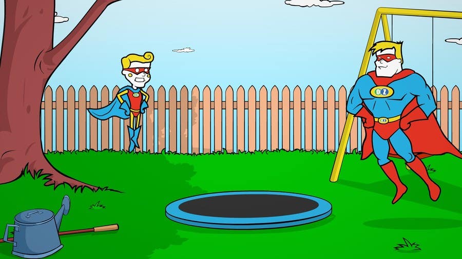 Contest Entry #5 for                                                 Create an Animation for TRampoline Safety
                                            