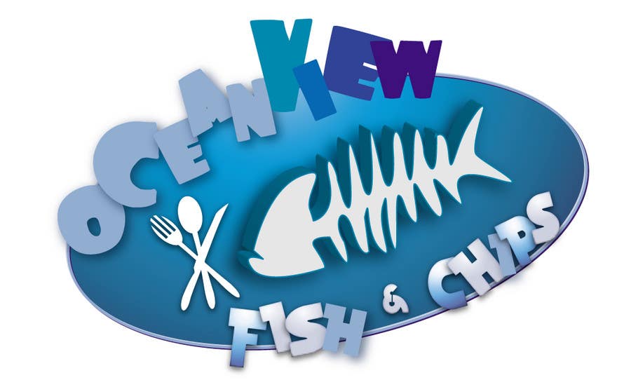 Contest Entry #205 for                                                 Logo Design for OceanView Fish & Chips
                                            
