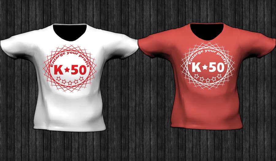 Bài tham dự cuộc thi #48 cho                                                 Design T-SHIRT for K50 (Разработка дизайна футболки for K50)
                                            