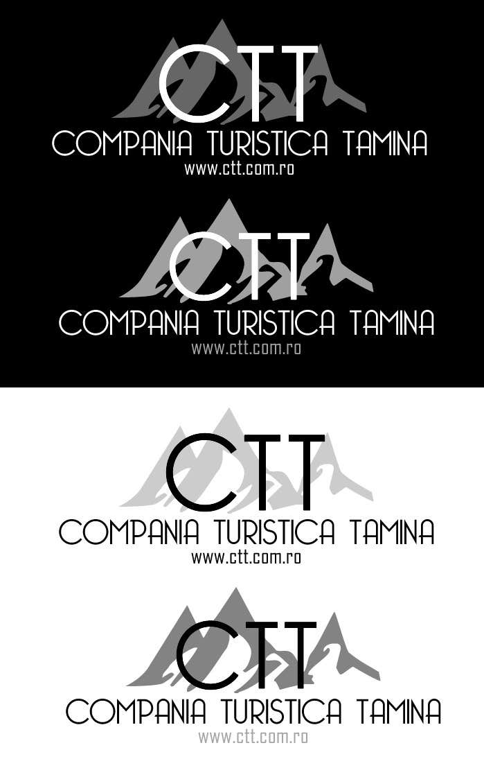 Penyertaan Peraduan #121 untuk                                                 Design a logo for CTT - Compania Turistica Tamina
                                            