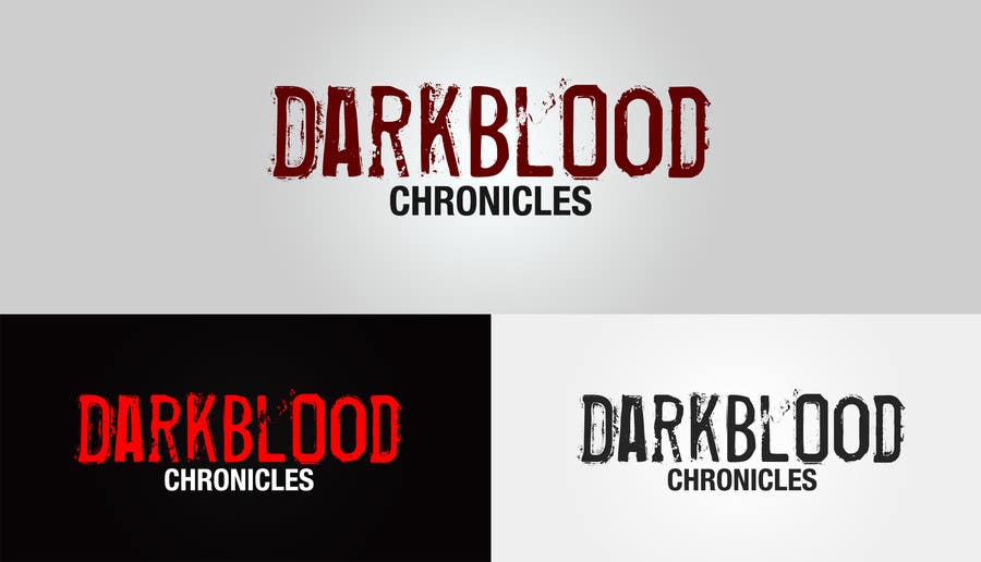 Kilpailutyö #131 kilpailussa                                                 Design a New Logo for Dark Blood Chronicles
                                            