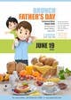 Contest Entry #4 thumbnail for                                                     Father's Day Flyer for our Restaurant
                                                