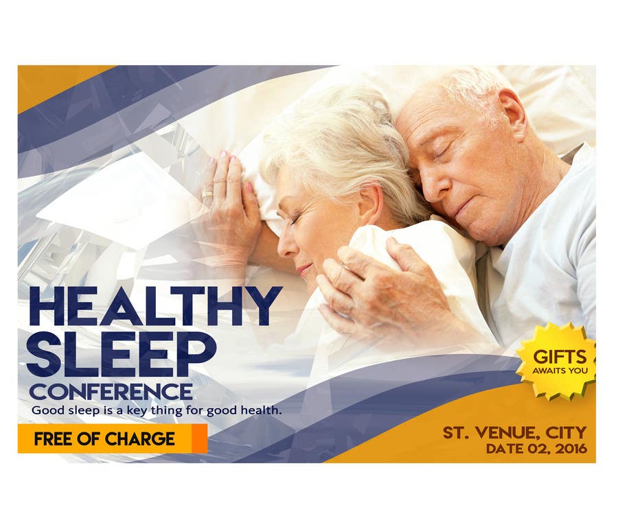 Participación en el concurso Nro.11 para                                                 Design a Banner for healty sleep conference
                                            