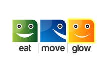 Graphic Design Konkurrenceindlæg #626 for Logo Design for EAT | MOVE | GLOW
