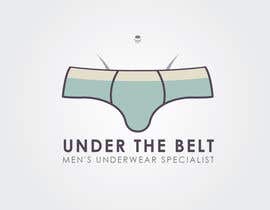#94 untuk Logo Design for UndertheBelt.net, Men&#039;s designer underwear store oleh marcoartdesign