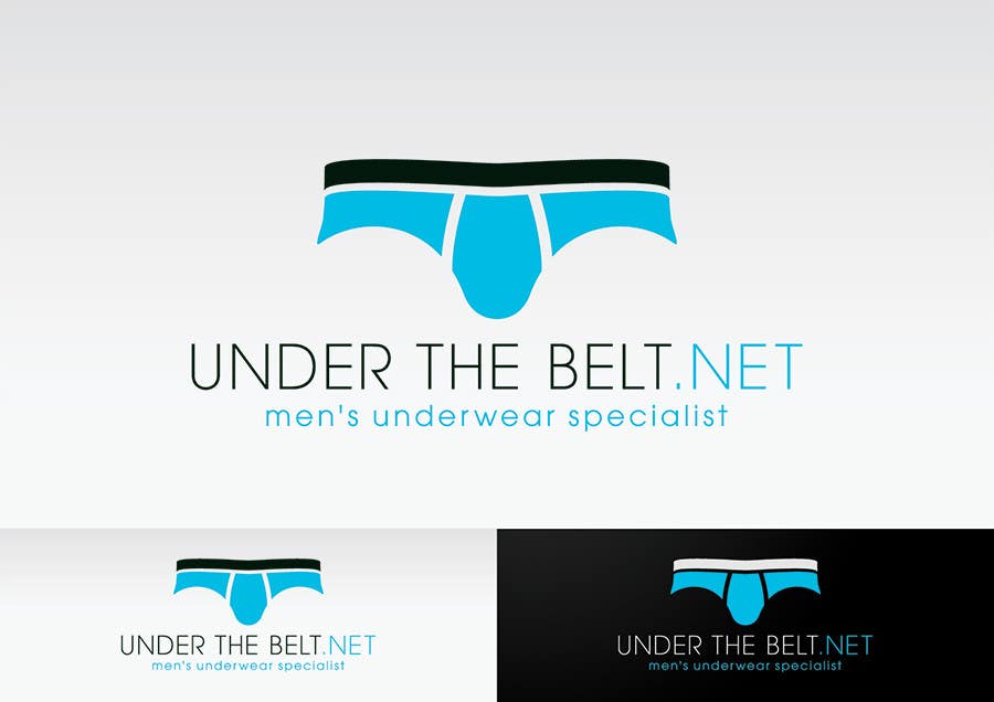 Wettbewerbs Eintrag #174 für                                                 Logo Design for UndertheBelt.net, Men's designer underwear store
                                            