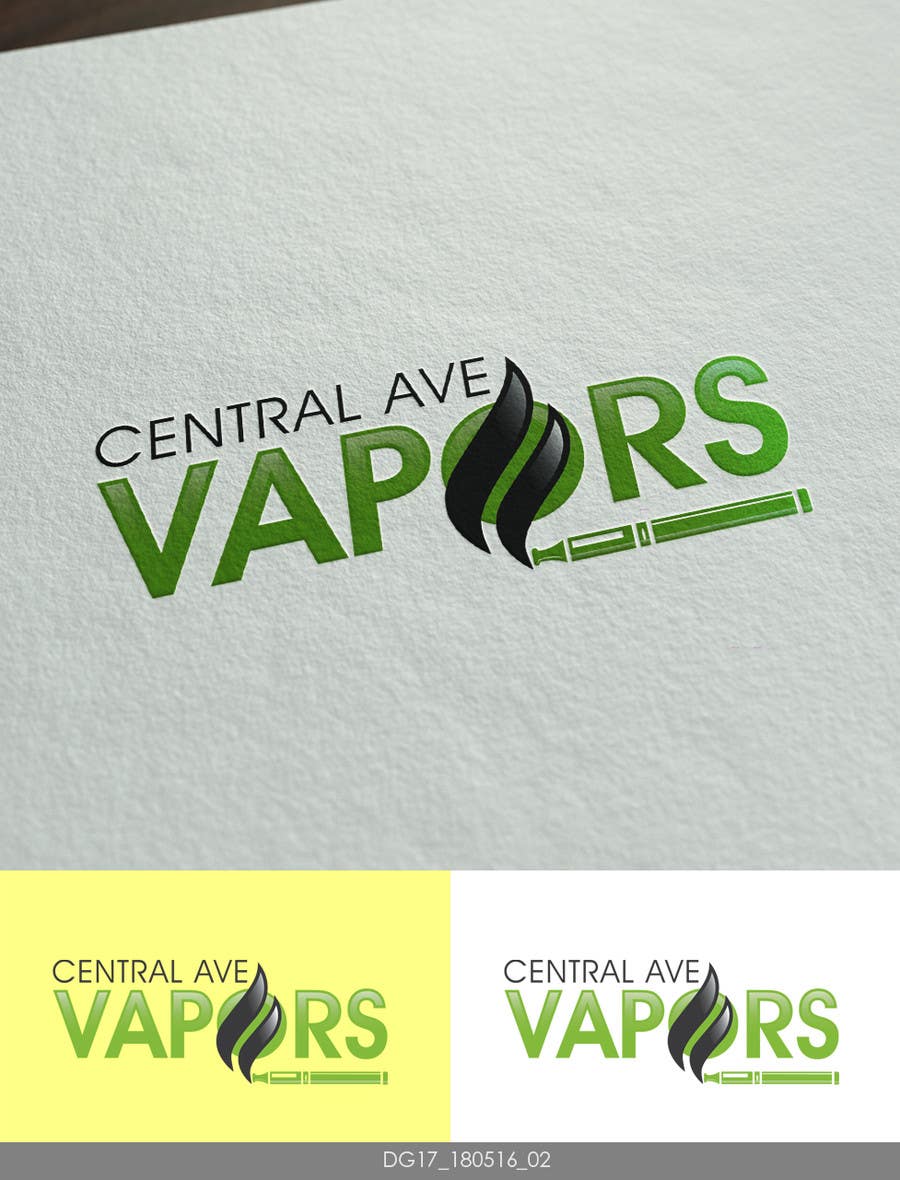 Konkurrenceindlæg #63 for                                                 Design a Logo for an E-cig/Vapor Store - Central Ave Vapors -- 4
                                            