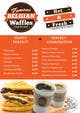 Graphic Design Penyertaan Peraduan #11 untuk Waffle Poster Design
