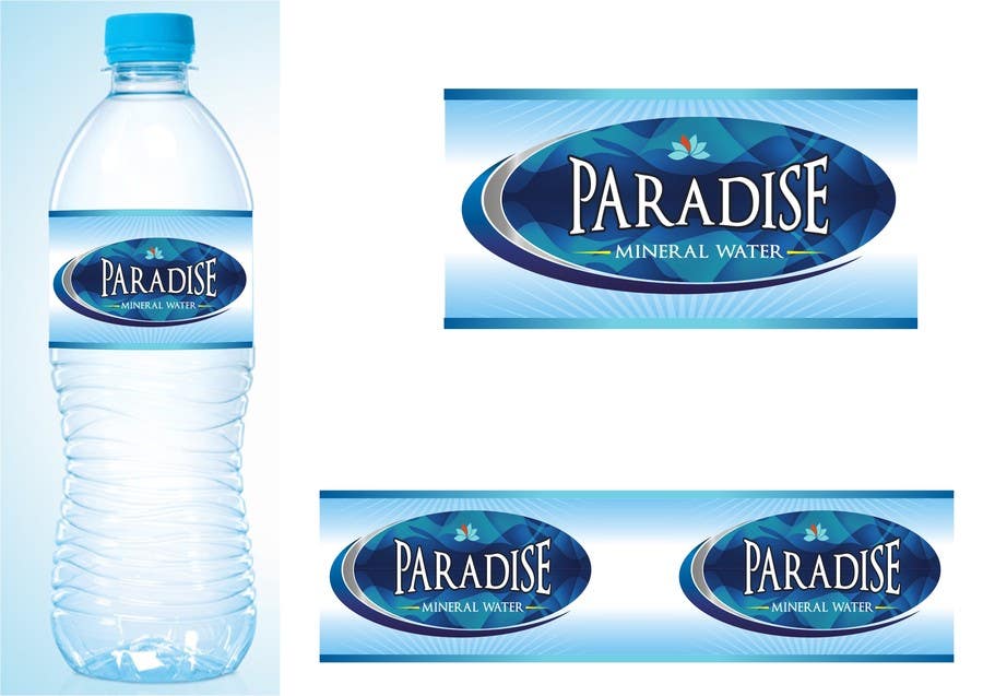 Proposition n°395 du concours                                                 Label design and shrink pack for bottled water
                                            
