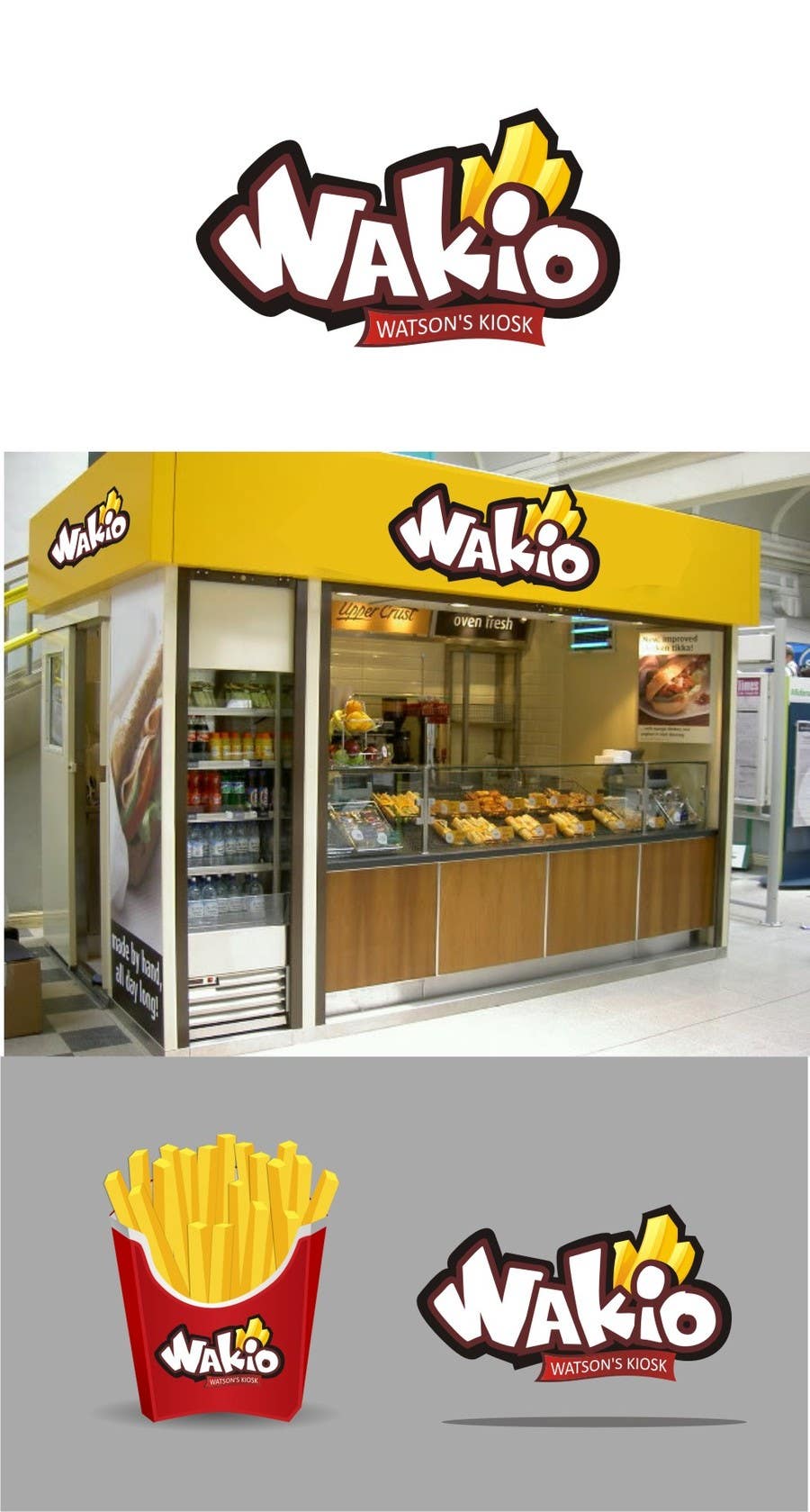 Kilpailutyö #231 kilpailussa                                                 Design a LOGO for a snack bar/food kiosk.
                                            