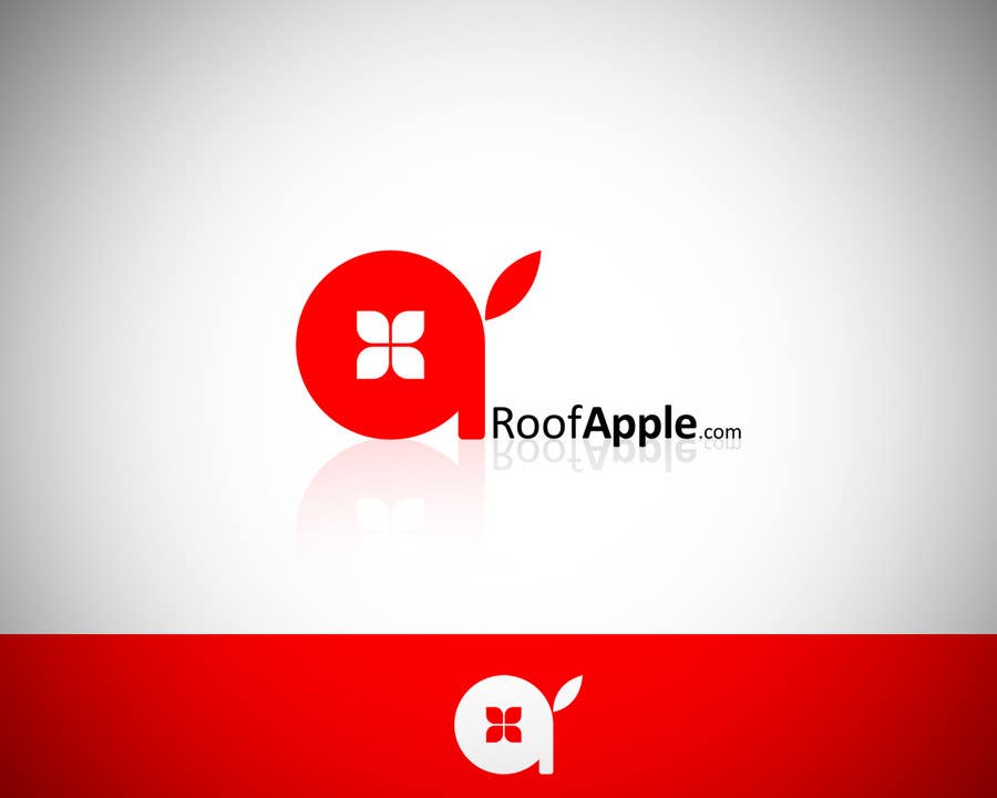 Penyertaan Peraduan #22 untuk                                                 Design a Logo for RoofApple.com
                                            