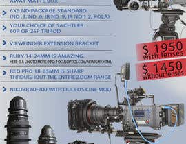 Nro 28 kilpailuun Sales Email Brochure Design for Waywest Lighting &amp; Camera Inc. käyttäjältä GraphicsStudio